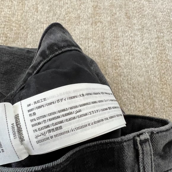 Abercrombie & Fitch The 90s Straight Ultra High Rise Jeans 27 / 4 - Picture 9 of 10